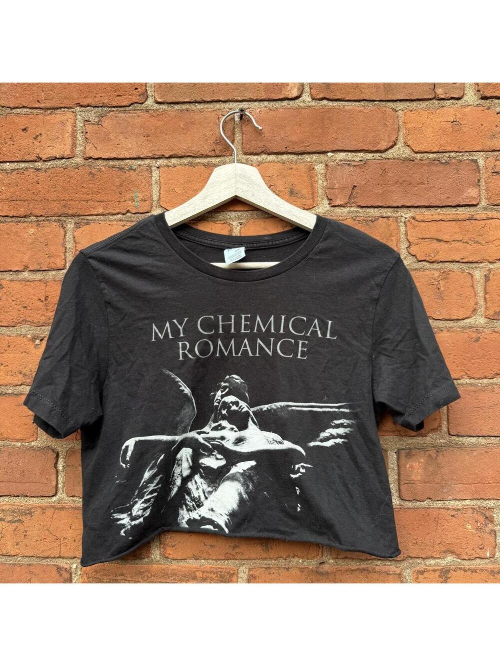 my chemical romance crop top t shirt S